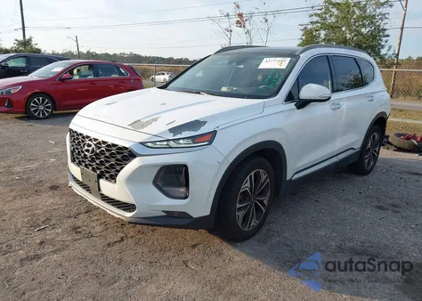 2019 Hyundai Santa Fe Ultimate 2.0T from USA, damaged, VIN 5NMS5CAA2KH076566